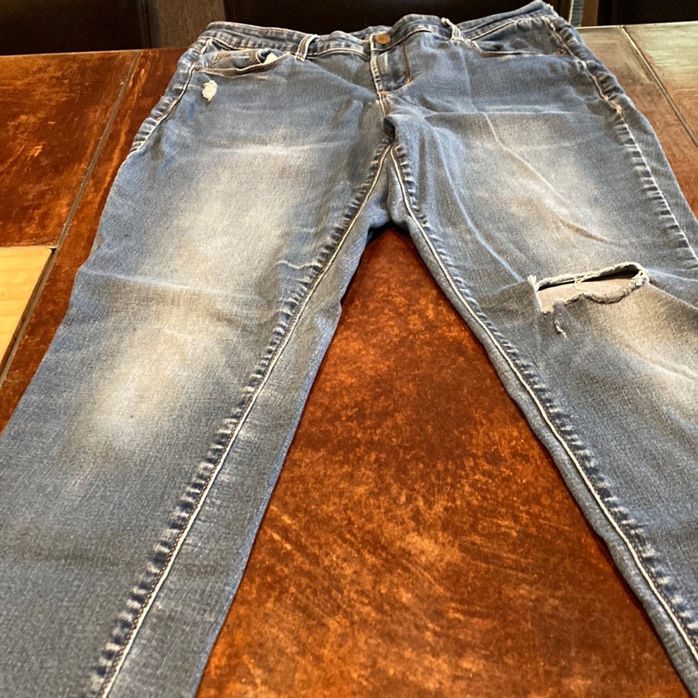 Old Navy denim blue jeans